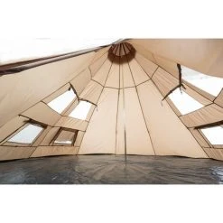CampFeuer Tente Tipi Pour 4 Personnes "Spirit" | Tente Tipi D'extérieur | Marron -Pergola Soldes 18086840 5