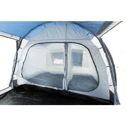 CampFeuer Tente Tunnel "TunnelX" | Bleu / Gris | Grande Tente Familiale -Pergola Soldes 18086848 5