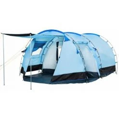 CampFeuer Tente Tunnel Pour 4 Personnes "Super " | Bleu / Noir -Pergola Soldes 18086858 3