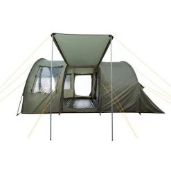 CampFeuer Tente Tunnel "TunnelX" | Vert Olive | Grande Tente Familiale -Pergola Soldes 18086884 5