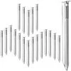 Relaxdays Piquets De Fixation Au Sol, Sardines, Lot De 20, Avec Trous, Camping, 18 Cm De Long, Tente, Acier, Argenté 2 Relaxdays Piquets De Fixation Au Sol, Sardines, Lot De 20, Avec Trous, Camping, 18 Cm De Long, Tente, Acier, Argenté -Pergola Soldes 18117924 1