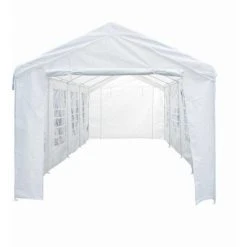HABITAT ET JARDIN Tente De Réception "Celia" En Polyéthylène - 25.81 M² - 890 X 290 X 270/200 Cm - Blanc. 7 HABITAT ET JARDIN Tente De Réception "Celia" En Polyéthylène - 25.81 M² - 890 X 290 X 270/200 Cm - Blanc. -Pergola Soldes 18149107 2