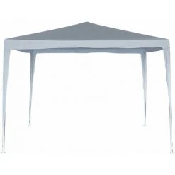 HABITAT ET JARDIN Tonnelle De Jardin "Natacha 3" - 9 M² - 3 X 3 M - Blanc -Pergola Soldes 18263479 3