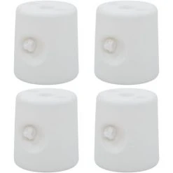 VidaXL Poids De Tonnelle 4 Pcs PE Blanc - Blanc 8 VidaXL Poids De Tonnelle 4 Pcs PE Blanc - Blanc -Pergola Soldes 18426118 2