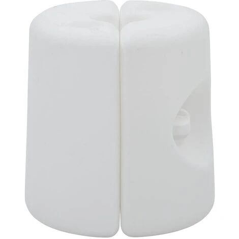 VidaXL Poids De Tonnelle 4 Pcs PE Blanc - Blanc 6 VidaXL Poids De Tonnelle 4 Pcs PE Blanc - Blanc – Image 4