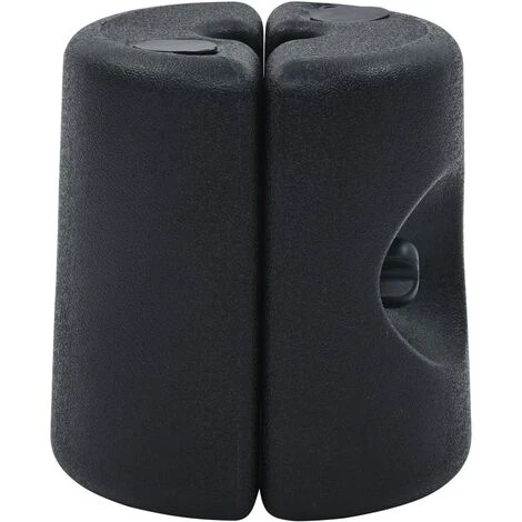 VidaXL Poids De Tonnelle 4 Pcs PE Noir - Noir 7 VidaXL Poids De Tonnelle 4 Pcs PE Noir - Noir – Image 5