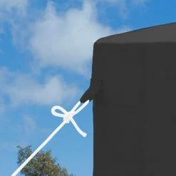 CASARIA Tonnelle De Jardin Rimini 3x6m Avec Toile Hydrofuge 6 Parois Latérales Enroulables Barnum Tente De Réception Fête Extérieur Antracite (Protection UV) -Pergola Soldes 18645367 5