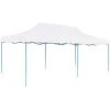 VidaXL Tente De Réception Pliable Avec Parois 3 X 6 M Acier Blanc - Blanc -Pergola Soldes 18801274 1