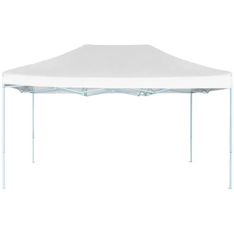 VidaXL Tente De Réception Pliable 3x4,5 M Blanc - Blanc 4 VidaXL Tente De Réception Pliable 3x4,5 M Blanc - Blanc – Image 2