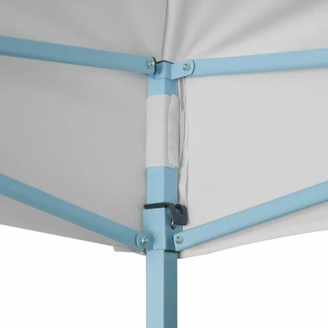 VidaXL Tente De Réception Pliable 3x4,5 M Blanc - Blanc 6 VidaXL Tente De Réception Pliable 3x4,5 M Blanc - Blanc – Image 4