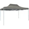 Tente De Réception Pliable 3x4 M Acier Anthracite VidaXL - Anthracite -Pergola Soldes 18801410 1