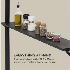 Blumfeldt Steakhouse Wings Pavillon 244x260x152cm 160 G/m² Polyester Acier Gris 11 Blumfeldt Steakhouse Wings Pavillon 244x260x152cm 160 G/m² Polyester Acier Gris -Pergola Soldes 19171063 5