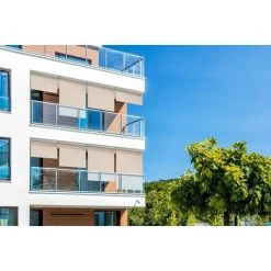 ICI STORE Store Extérieur Vertical 160x230 Cm Dickson® Lin ORC 8904 - Armature Anthracite - LIN