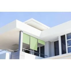 ICI STORE Store Extérieur Vertical 60x230 Cm Dickson® Vert Menthe ORC 7557 - Armature Anthracite - MENTHE