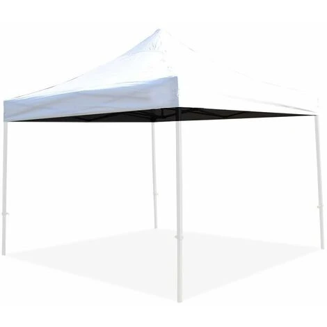 TERRE JARDIN Toit De Rechange Pour Tonnelle Pliante 3 X 3 Professionnelle Blanc - Blanc 3 TERRE JARDIN Toit De Rechange Pour Tonnelle Pliante 3 X 3 Professionnelle Blanc - Blanc