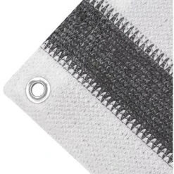 YOUTHUP écran De Balcon En PEHD 90x400 Cm Anthracite Et Blanc -Pergola Soldes 19549559 3