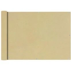 YOUTHUP écran De Balcon En Tissu Oxford 75x400 Cm Beige