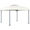 YOUTHUP Tonnelle 300 X 300 Cm Crème 2 YOUTHUP Tonnelle 300 X 300 Cm Crème -Pergola Soldes 19551059 1