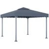 YOUTHUP Tonnelle 300 X 300 Cm Anthracite -Pergola Soldes 19551060 1