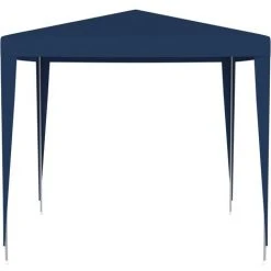 YOUTHUP Tente De Réception 2,5x2,5 M Bleu -Pergola Soldes 19551190 3