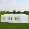 YOUTHUP Tente De Réception 3 X 9 M Blanc -Pergola Soldes 19552185 1