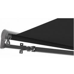 RED DECO Store Banne Motorisé 3x2.5m ORLANDO Gris Aluminium Avec Télécommande - Gris -Pergola Soldes 19649008 4