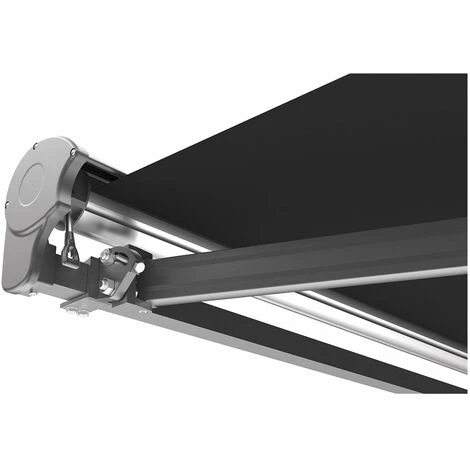 RED DECO Store Banne Motorisé LED 3x2.5m VEGAS Gris Aluminium Avec Télécommande - Gris 6 RED DECO Store Banne Motorisé LED 3x2.5m VEGAS Gris Aluminium Avec Télécommande - Gris – Image 4