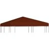ASUPERMALL Toile Superieure De Gazebo 310 G/m² 3x3 M Terre Cuite 2 ASUPERMALL Toile Superieure De Gazebo 310 G/m² 3x3 M Terre Cuite -Pergola Soldes 19682441 1