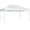 ASUPERMALL Tente De Reception Pliable Professionnelle 3x4 M Acier Blanc -Pergola Soldes 19682820 1