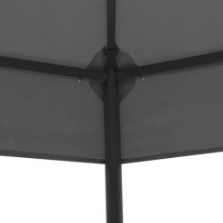 VidaXL Belvédère De Jardin 323x275x265 Cm Anthracite - Anthracite -Pergola Soldes 19758628 3