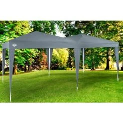 DEUBA Tonnelle De Jardin 3x6m Pop-Up Imperméable Protection UV 50+ Sac De Transport Inclus - Couleur Au Choix Anthracite 8 DEUBA Tonnelle De Jardin 3x6m Pop-Up Imperméable Protection UV 50+ Sac De Transport Inclus - Couleur Au Choix Anthracite -Pergola Soldes 19883829 2