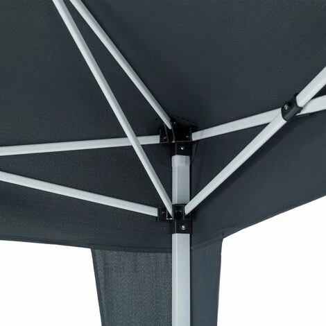 DEUBA Tonnelle De Jardin 3x6m Pop-Up Imperméable Protection UV 50+ Sac De Transport Inclus - Couleur Au Choix Anthracite 5 DEUBA Tonnelle De Jardin 3x6m Pop-Up Imperméable Protection UV 50+ Sac De Transport Inclus - Couleur Au Choix Anthracite – Image 3