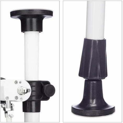 Bc-elec - HHYVA3012-Bluewhite Auvent Rétractable Manuel Store Banne Marquise Pour Patio & Terrasse 300x120cm Blanc Et Bleu - Blanc 7 Bc-elec - HHYVA3012-Bluewhite Auvent Rétractable Manuel Store Banne Marquise Pour Patio & Terrasse 300x120cm Blanc Et Bleu - Blanc – Image 5