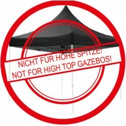 Quick-Star Gazebo Housse De Protection 3 X 4 M Protection étanche Et Transparente Contre Les Intempéries -Pergola Soldes 20378784 5