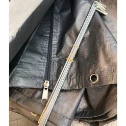 Quick-Star 2 Panneaux Latéraux En PE Avec Fenêtre 300x195cm Pour Pavillon 3x3m Paroi Latérale Anthracite RAL 7012 9 Quick-Star 2 Panneaux Latéraux En PE Avec Fenêtre 300x195cm Pour Pavillon 3x3m Paroi Latérale Anthracite RAL 7012 -Pergola Soldes 20379027 4