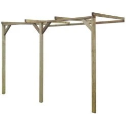 VidaXL Pergola à Appentis Bois 2 X 3 X 2,2 M - Brun