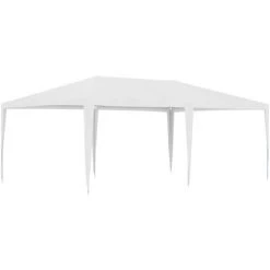 ASUPERMALL Tente De Reception 4x6 M Blanc