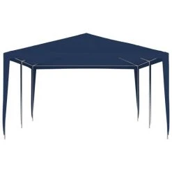 ASUPERMALL Tente De Reception 4x6 M Bleu -Pergola Soldes 20853864 2