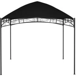 VidaXL Belvédère De Jardin 3x3 M Anthracite 180 G/m² - Anthracite -Pergola Soldes 22203135 2