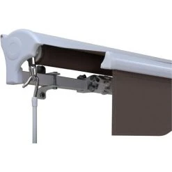 SAV Store Banne Manuel Semi Coffre Marron 4X3m SKD (Semi Knock Down)