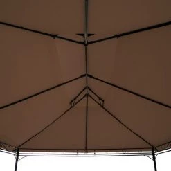 TECTAKE Tonnelle Emine 4 X 3 M - Pergola Jardin, Tonnelle De Jardin, Tente Jardin - Marron 11 TECTAKE Tonnelle Emine 4 X 3 M - Pergola Jardin, Tonnelle De Jardin, Tente Jardin - Marron -Pergola Soldes 22927975 5