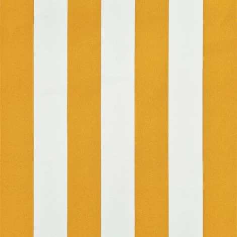 Topdeal Auvent Rétractable 200x150 Cm Jaune Et Blanc 4 Topdeal Auvent Rétractable 200x150 Cm Jaune Et Blanc – Image 2