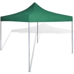 Topdeal Tente Pliable Verte 3 X 3 M