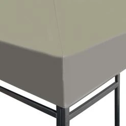 Topdeal Couverture De Dessus De Belvédère 310 G / M² 4x3 M Beige 11 Topdeal Couverture De Dessus De Belvédère 310 G / M² 4x3 M Beige -Pergola Soldes 23270065 5
