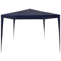 Topdeal Tente De Réception 3 X 4 M PE Bleu 9 Topdeal Tente De Réception 3 X 4 M PE Bleu -Pergola Soldes 23272237 3
