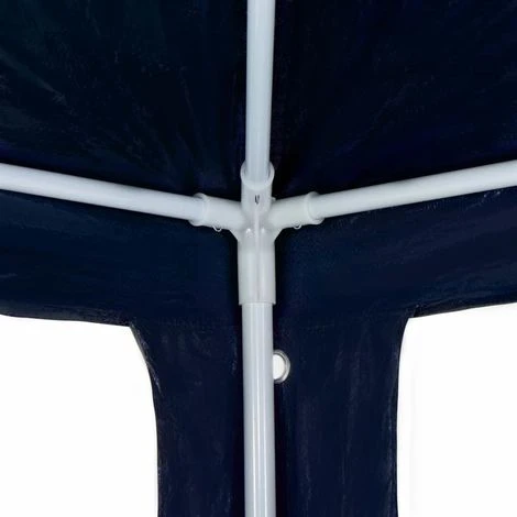 Topdeal Tente De Réception 3 X 4 M PE Bleu 6 Topdeal Tente De Réception 3 X 4 M PE Bleu – Image 4