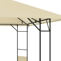 ASUPERMALL Belvedere De Jardin 4x3 M Creme 160 G/m² 11 ASUPERMALL Belvedere De Jardin 4x3 M Creme 160 G/m² -Pergola Soldes 23513381 5