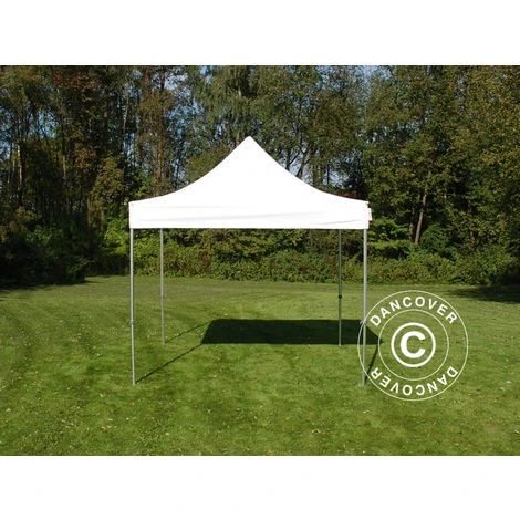 DANCOVER Tente Pliante Chapiteau Pliable Tonnelle Pliante Barnum Pliant FleXtents Steel 3x3m Blanc - Blanc 3 DANCOVER Tente Pliante Chapiteau Pliable Tonnelle Pliante Barnum Pliant FleXtents Steel 3x3m Blanc - Blanc