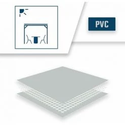 TECPLAST Toile Pergola 2,1x4,5 M 400PR - Bâche Armée Transparente étanche Pour Pergola - Haute Performance - Made In France - Transparente Armée 10 TECPLAST Toile Pergola 2,1x4,5 M 400PR - Bâche Armée Transparente étanche Pour Pergola - Haute Performance - Made In France - Transparente Armée -Pergola Soldes 23710967 4