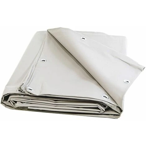 TECPLAST Toile Pergola Blanche 2x3 M Effet Anti-Chaleur 680PR2 - Qualité 15 Ans - Bâche Pergola étanche - Made In France - Blanche 3 TECPLAST Toile Pergola Blanche 2x3 M Effet Anti-Chaleur 680PR2 - Qualité 15 Ans - Bâche Pergola étanche - Made In France - Blanche